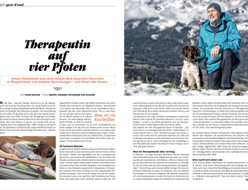 Therapeutin auf vier Pfoten