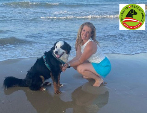 Katrin Meraner mit Abby